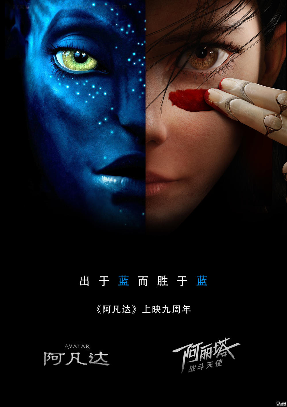 9年前《阿凡达》在中国上映 卡神新作《阿丽塔》“青出于蓝而胜于蓝”